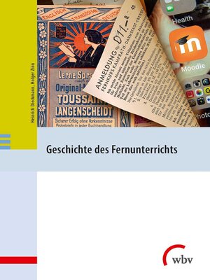 cover image of Geschichte des Fernunterrichts in Deutschland